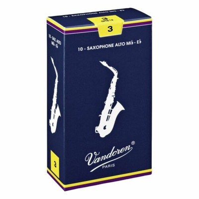 Vandoren VANDOREN SR213 10 ANCE PER SASSOFONO CONTRALTO MISURA n° 3 ANCIA SAX ALTO 