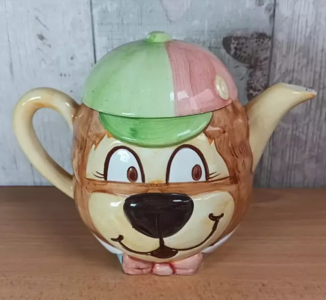 Vintage Teddybär Gesicht Teekanne Big-Top StL 1993