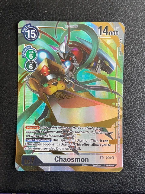 CHAOSMON BT4-090 R Great Legend - Digimon Card - Alt Alternative Art 4.46 - PicClick UK CHAOSMON BT4-090 R Great Legend - Digimon Card - Alt Alternative Art 4.46 - PicClick UK