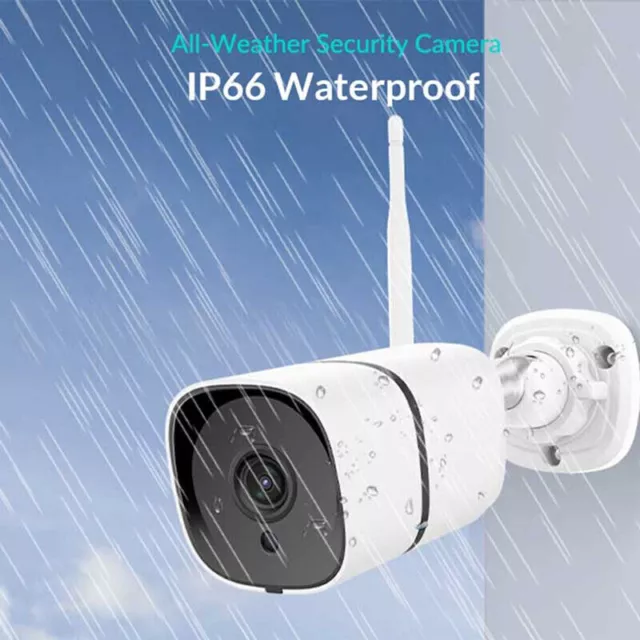 Outdoor Vigil Pro 3MP WIFI IP Camera Wireless CCTV Smart Home Security IR NEW