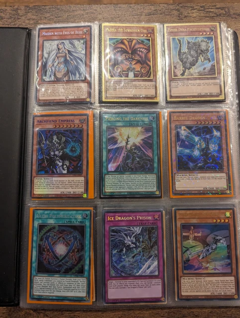 YU-GI-OH CARD BINDER Full Of Secret And Ultra Rare Cards EUR 1,16 ...
