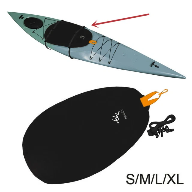 Housse de cockpit étanche pour kayak ZERODIS - Noir - 1 place - Adulte