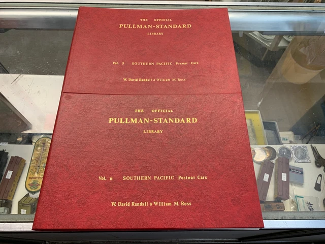Warehouse Sale Official Pullman Standard Library Southern Pacific Vol 5 & 6 Nos