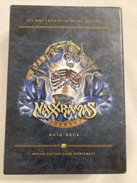 World of Warcraft Naxxramas Raid Deck 2009 Sealed
