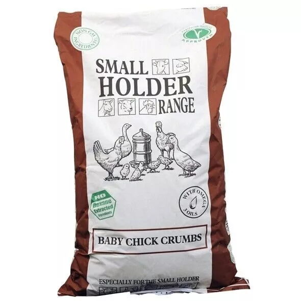 Allen & Page Baby Chick Crumbs - POULTRY FOOD - 5kg & 20kg