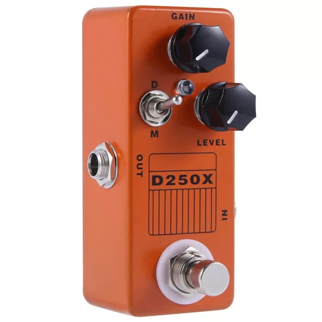 D250X  Overdrive Preamp Guitar  Pedal with True Bypass Switch O9S63138