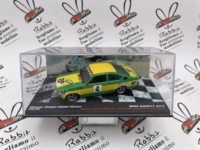 Die Cast " Opel Kadett Gt/E Winner Rallye 1000 Pistes - 1976 " Scala 1/43