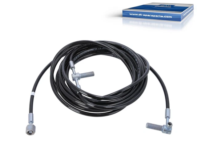 Hose line DT Spare Parts 1.28218 Hose line cabin tilt D 8,5 mm M12 x 1,5 M14