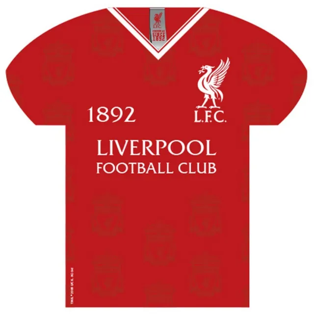 Liverpool FC  Letrero de Puerta Diseño Camiseta de Fútbol (SG17355)
