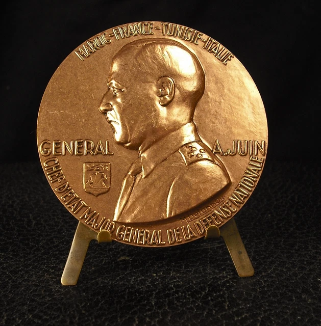 Médaille 68mm Bronze - Charles De Gaulle 18 Juin - Grands Hommes - XXème