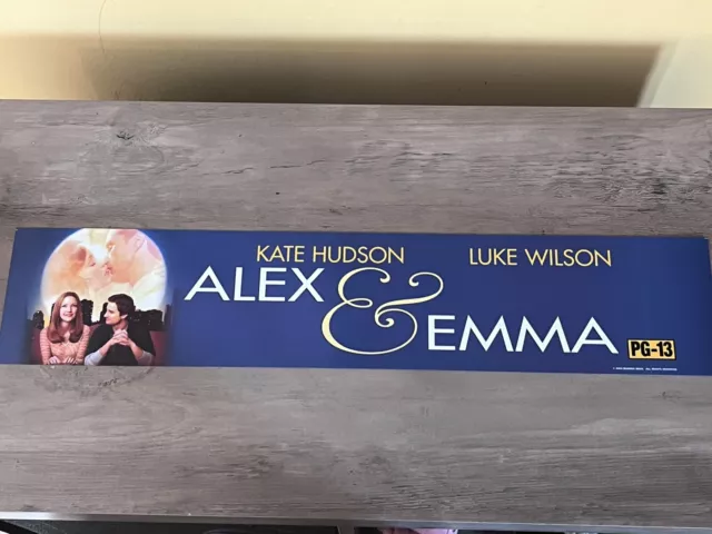 Alex & Emma - Movie Theater Mylar / Poster 5x25