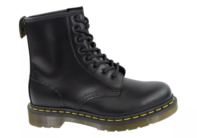 Dr Martens 1460 Black Smooth Unisex Leather Lace Up Fashion Boots - ModeShoesAU