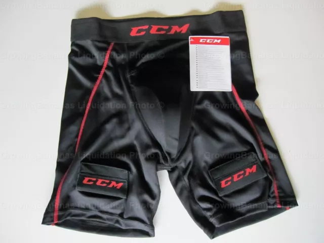 CCM RBZ 300 Compression Jock Short w/ Cup! SR & JR Sizes Jockstrap Shorts JSR300