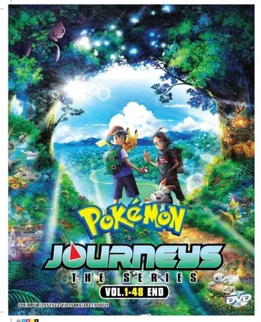 POKEMON ULTIMATE JOURNEYS:THE SERIES+AIM TO BE A POKEMON MASTER DVD + FREE  ANIME