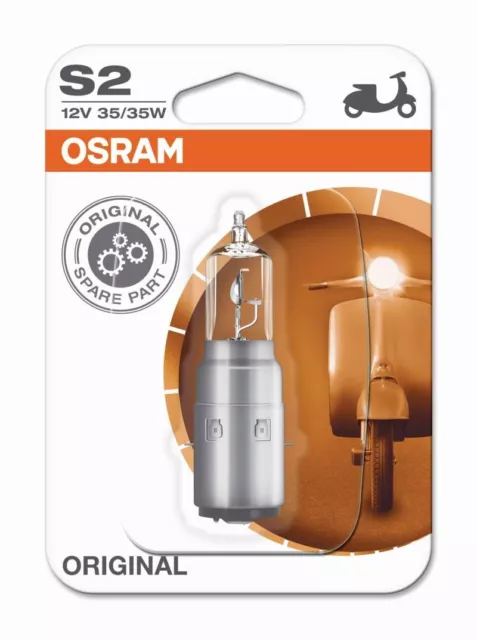 S2 12V 35/35W BA20d 1pcs OSRAM