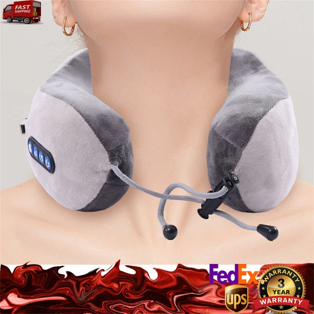 Shiatsu Shoulder Neck and Back Massager Pillow with Heat Deep Kneading Pillow