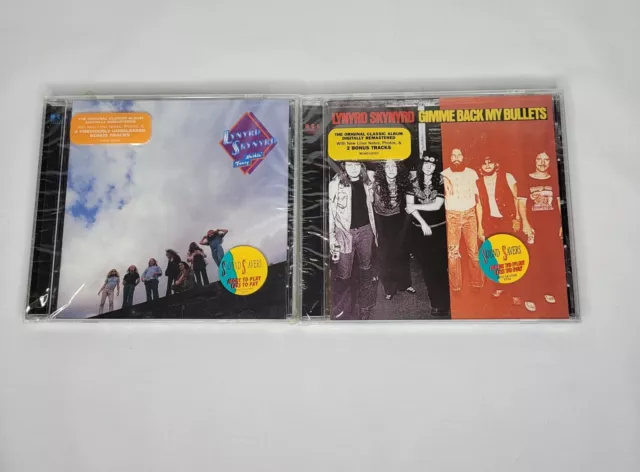 Lynyrd Skynyrd ~ Gimme Back My Bullets (1976) CD 1999 MCA Records & Nuthin Fancy