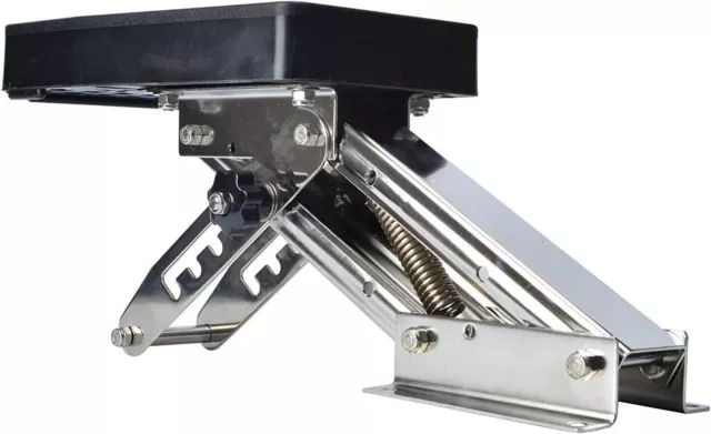Stainless 2-Stroke Boat Outboard Motor Bracket to 25HP Auxilary Trolling Mount