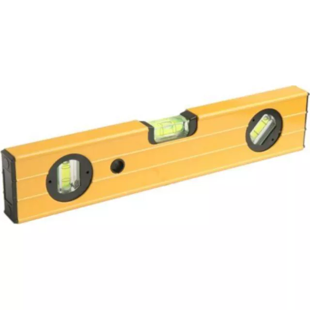 Triple Spirit Level 12"Made Of Tough Aluminium Unbreakable Spirit Levels