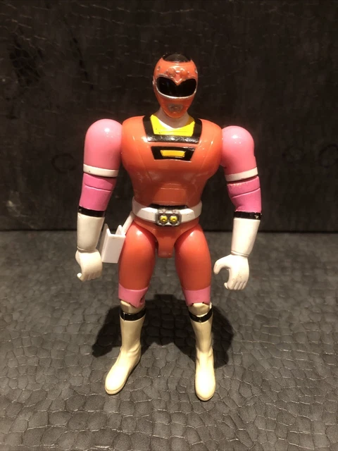 BANDAI SABANS POWER Rangers Turbo Pink Key Double Action Figure 1997 ...