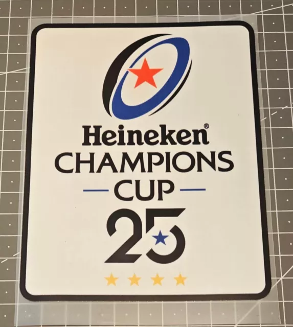 Patch Sponsor Maillot Rugby Champions Heineken 25 ans 5 étoiles Stade Toulousain