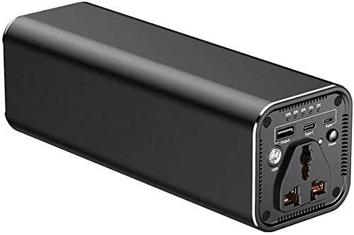 Powerbank, 31200mAh Powerstation 115wh Externer Akku mit 100W AC Steckdose Tragb