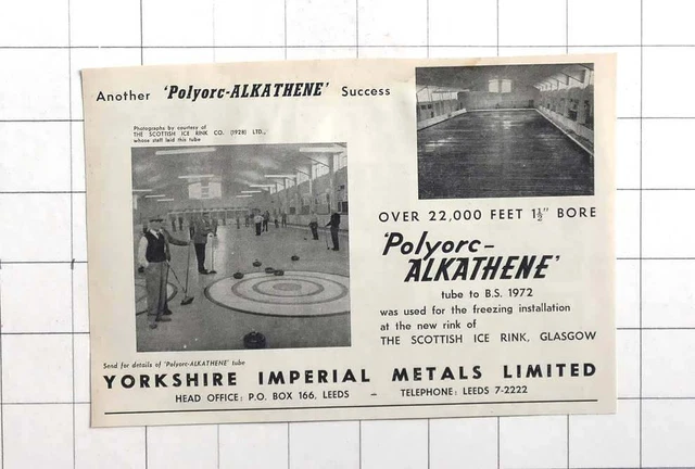 1962 Yorkshire Imperial Metals, Scottish Ice Rink Glasgow