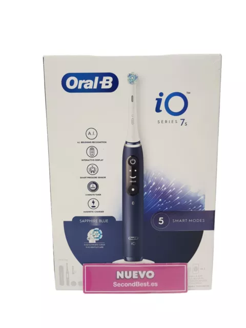 Oral-B iO Series 7s Cepillo de Dientes Electrico Azul Marino Nuevo