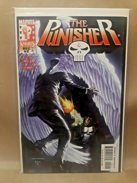 THE PUNISHER #2 Marvel Knights Comic Book Cover RARE! 1998