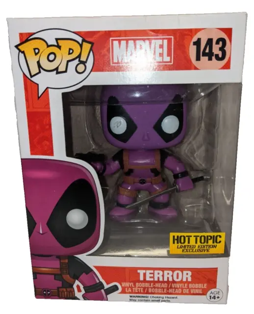 Funko Pop! Marvel Deadpool #143 Terror (Purple) Hot Topic Exclusive (Vaulted)