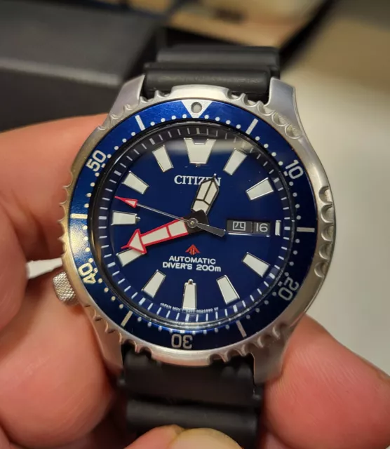 CITIZEN PROMASTER FUGU NY0081 10L Blu Asia Limited Edition dal 2018 EUR 350 00 PicClick IT