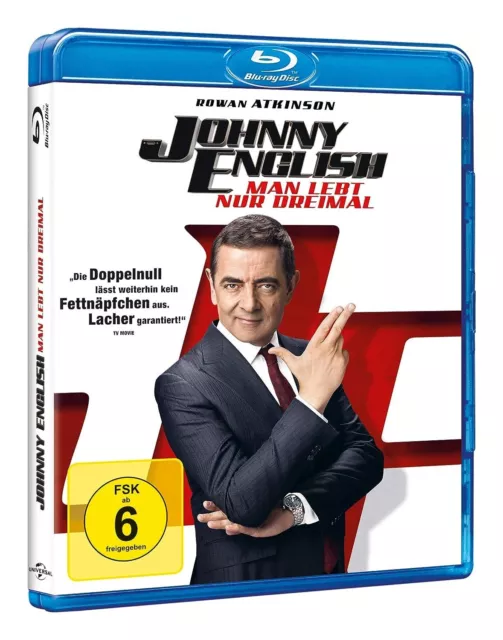 Blu-ray/ Johnny English - Man lebt nur dreimal !! NEU&OVP !!