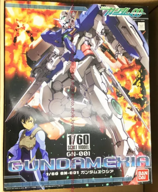 Bandai Gundam 00 1/60 Gn-001 Exia Plastik Modellbau Set 21583 Japan-Import