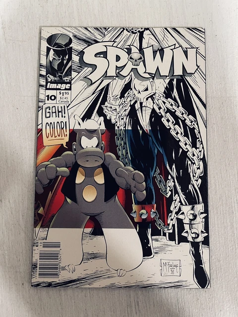 SPAWN #10 Newsstand Edition 1993 Image Comics Dave Sim Todd McFarlane Cerebus