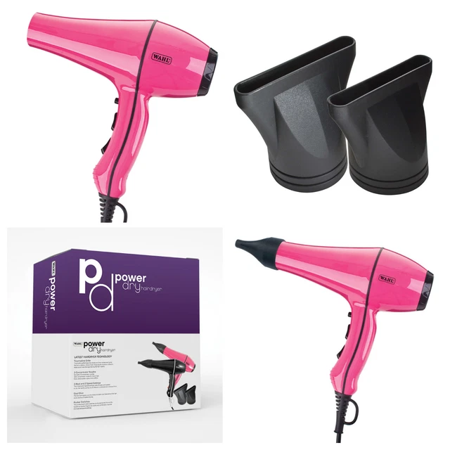 WAHL POWERDRY HAIR DRYER - 2000W PINK Model: ZX751