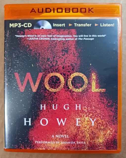 Wool by Hugh Howey (2 MP3-CD Unabridged Audiobook)