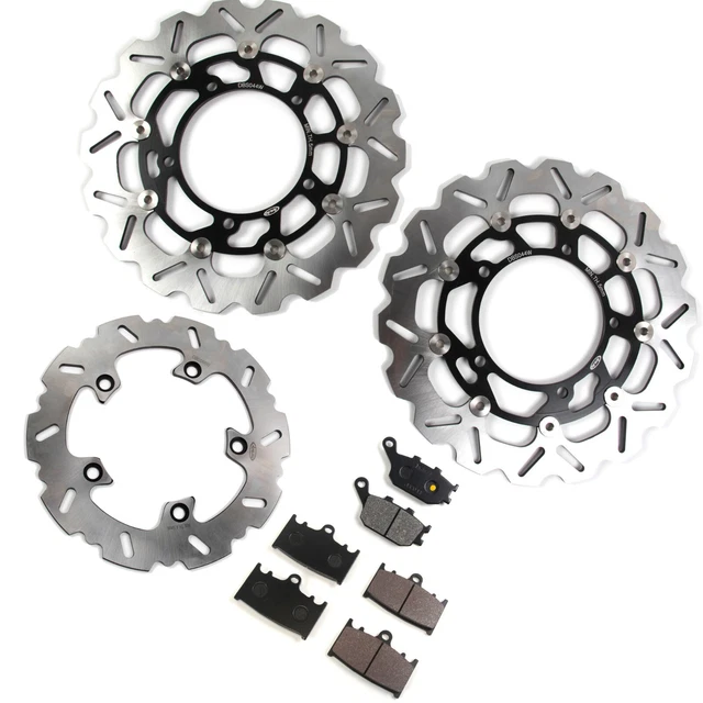Front Rear Brake Rotors Brake Pads For Suzuki GSX 1250 FA 2010 - 2015 GSX-1250 B