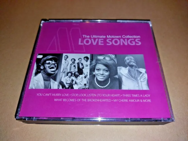Various Artists * The Ultimate Motown Collection ~ Love Songs * 3 X Cd Album