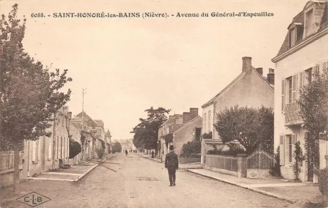 SAINT-HONORE-LES-BAINS - Avenue du Général-d'Espeuilles