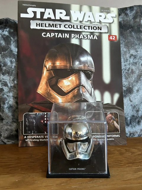 DeAgostini Star Wars Helmet Collection Captain Phasma - With Magazine