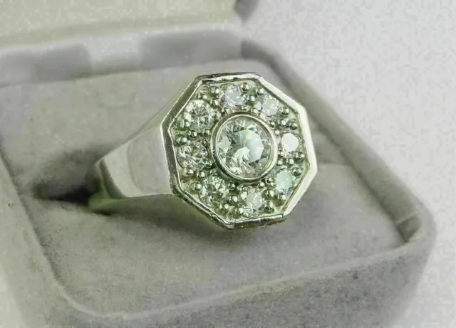 2.34 Ct Round Cut Lab-Created Diamond Victorian Elongated Wedding Vintage Rings