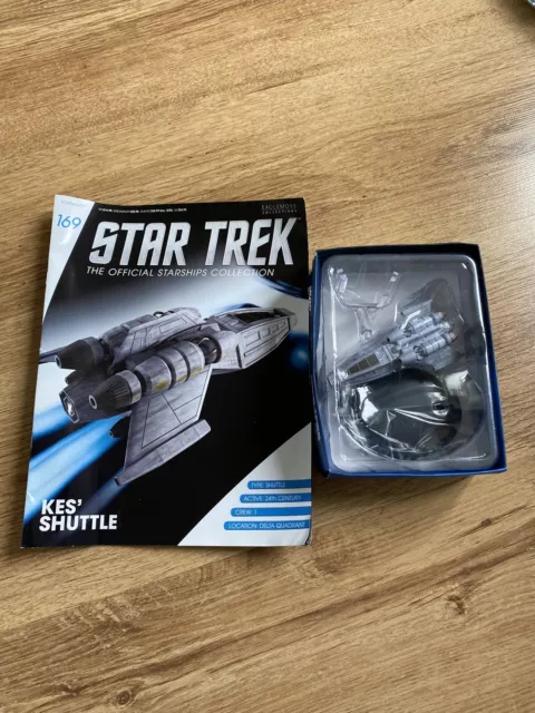 EAGLEMOSS Star Trek Ships #169 Kes' Shuttle  ST:VOY