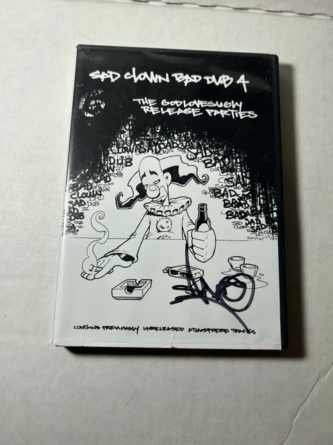 ATMOSPHERE SAD CLOWN Bad Dub 4 DVD - The God Loves Ugly Release