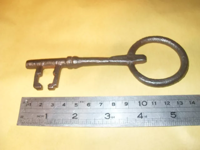 Original Ornate Key - Around 5 3/4" Total Length - As Photo's. 2