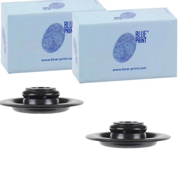 2 Set Cuscinetti Cupola Stampa Blue Anteriori Su Entrambi I Lati Adatti Per Honda Jazz