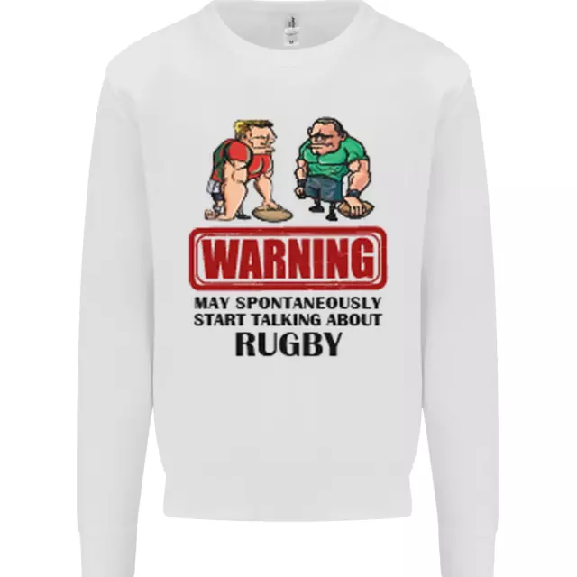 Felpa maglione bambini Rugby May Start Talking About Funny Beer
