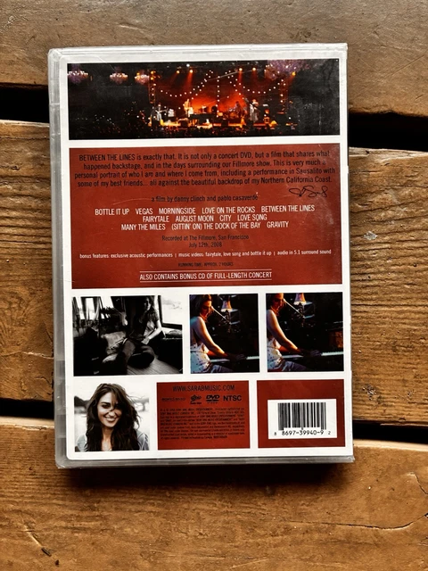 BETWEEN THE LINES: Live At The Fillmore - DVD - New - Sara Bareilles £ ...