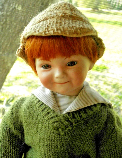 Dianna Effner Ashton Drake Mother Goose Snips Snails Porcelain Boy Doll 14 inch