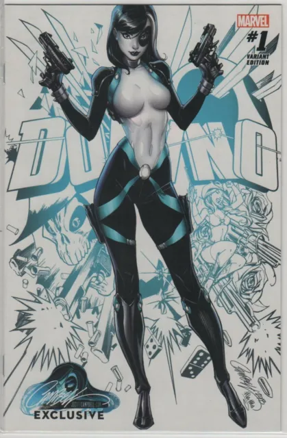 Domino 1 A Variant New Exclusive J Scott Campbell Cable Marvel Deadpool 9.6 9.8