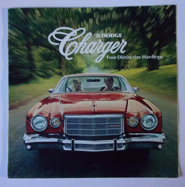 DODGE CHARGER orig 1976 USA Mkt Large Format Sales Brochure - SE Daytona etc